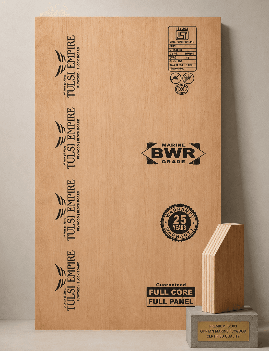Premium T-Prime Gurjan Plywood